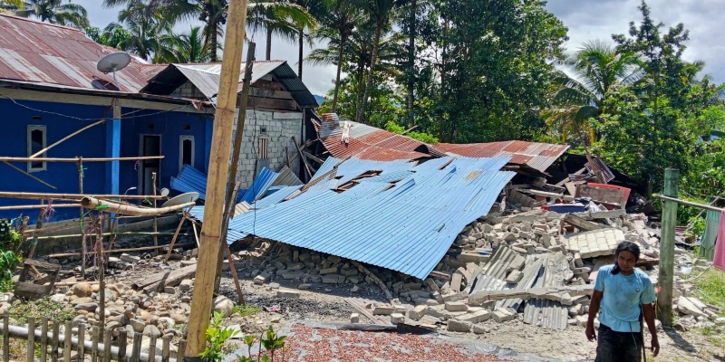 Rumah Warga Rata