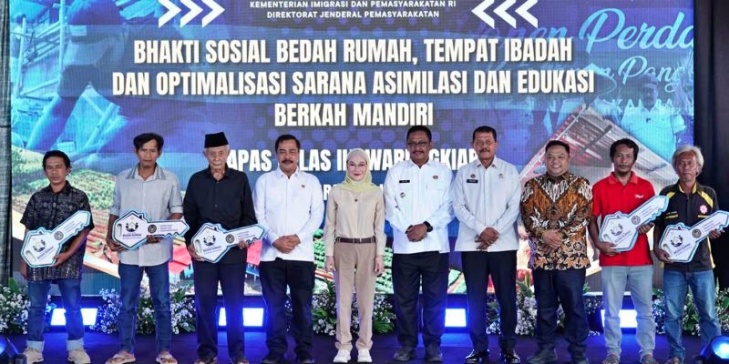 Bedah Rumah Warga, Wujud Nyata Pemasyarakatan Berdampak untu
