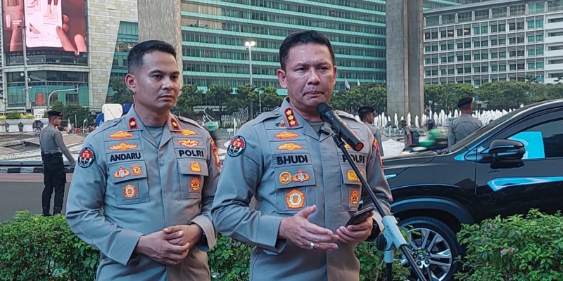 CCTV Kawasan HI Tumbang Pas Demo Mahasiswa, Ada Apa Polisi?