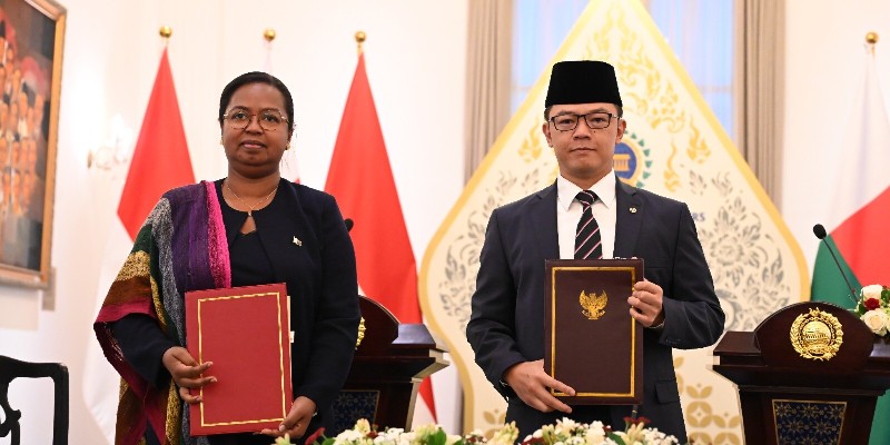 Indonesia dan Madagaskar Teken Dua Perjanjian Strategis