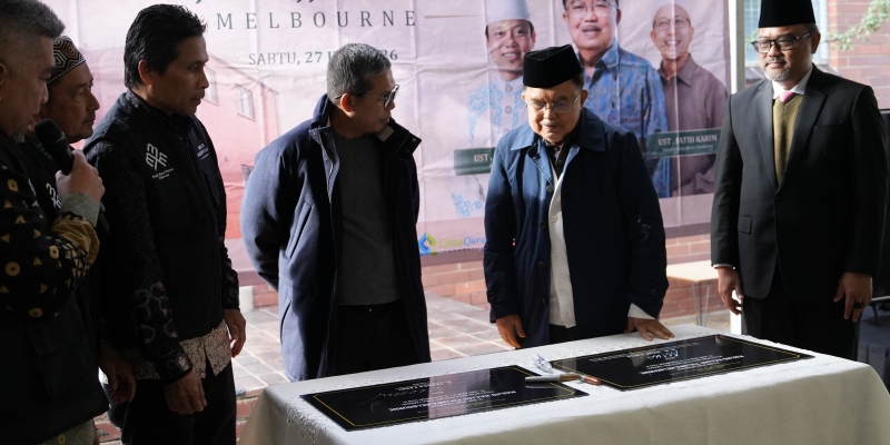 JK Resmikan Pembangunan Masjid Hajjah Yuliana Bekas Kantor Polisi di Melbourne