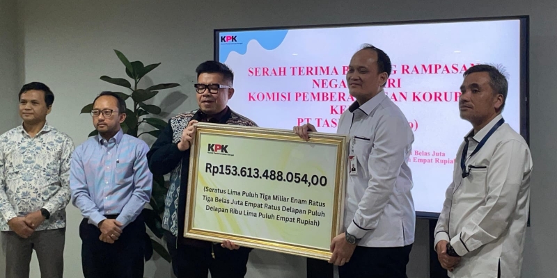 Kuras Duit ANS Kosasih, KPK Setor Rp153,6 Miliar ke Taspen