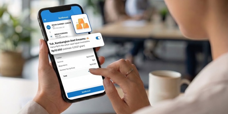 BRImo Punya Fitur Baru Toggle, Transfer Uang Sekaligus Beli Emas Mulai Rp10 Ribu