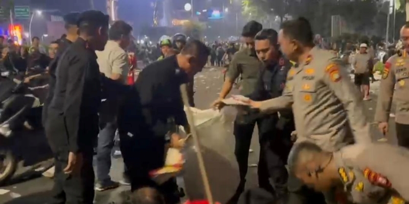 Wakapolda Metro Bersih-bersih Kawasan Sudirman-Thamrin