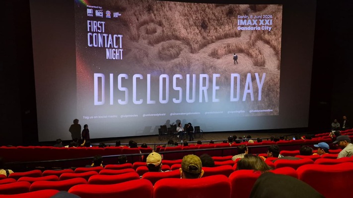 Menyimak Keseruan Premiere Film Disclosure Day, Ada Venzha Christ dan Para Pemburu UFO di Indonesia