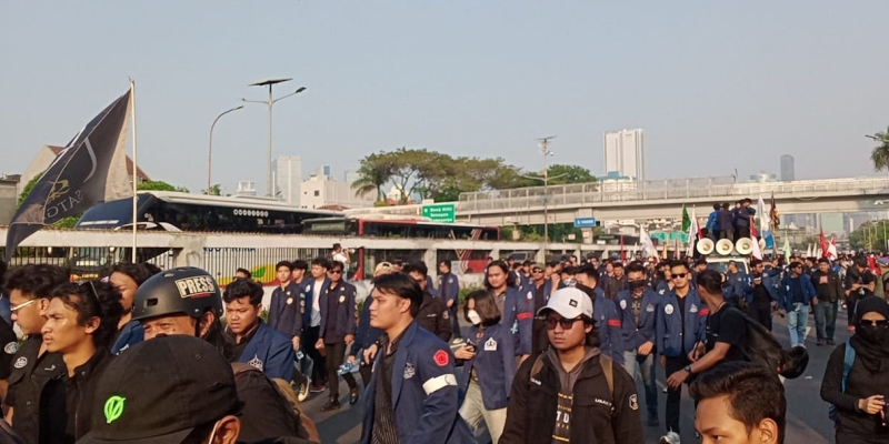 Trisakti dan Esa Unggul Ikut Bergerak Geruduk DPR
