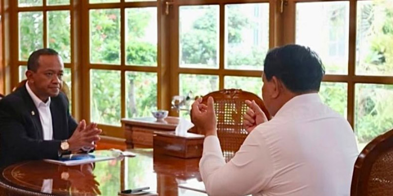 Sangat Mustahil Bahlil Berani Menantang Prabowo di 2029