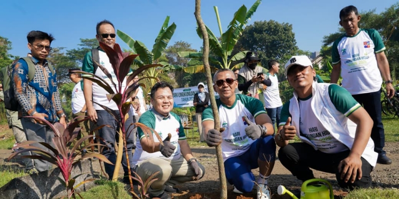 Ketua DPRD Kota Bogor Dorong Aksi Nyata Tanam Pohon