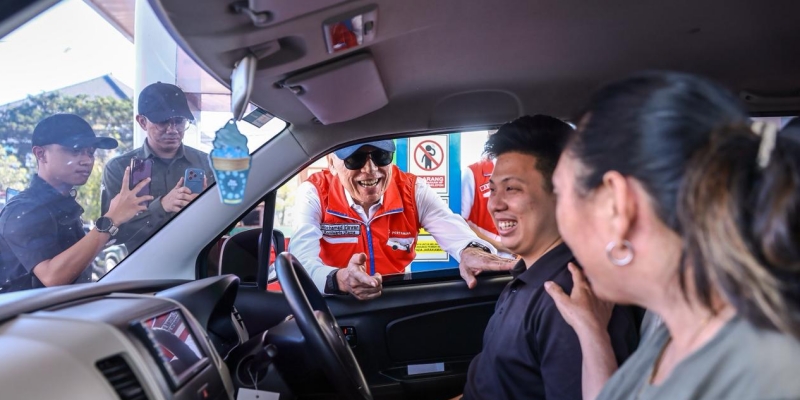 Dewan Komisaris Pertamina Sidak Sejumlah SPBU di Bali