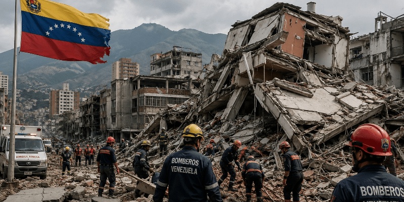 Venezuela Diguncang 500 Gempa Susulan, Korban Tewas Tembus 1.719 Jiwa