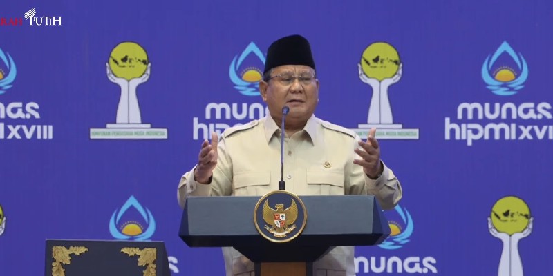 Prabowo Dorong HIPMI Cetak Pengusaha Patriotik yang Peduli R
