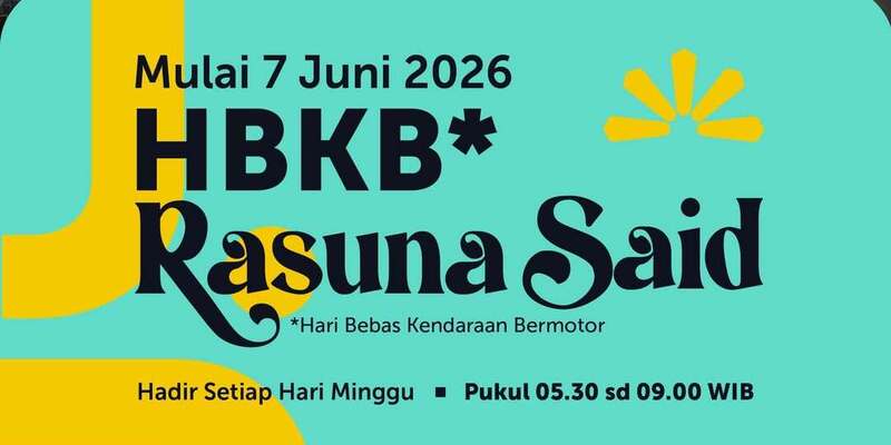 CFD Rasuna Said Kembali Digelar, Ini Lokasi Parkir dan Rute Transportasi Umumnya