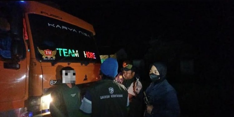 Pelaku Pengangkutan 598 Batang Kayu Ilegal Bermodus Dokumen Palsu Berhasil Dibekuk