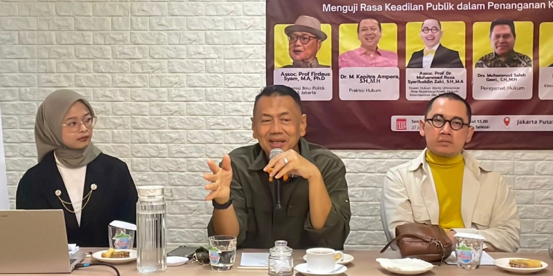 Kapitra Sebut Kasus Eks Jampidsus Kejahatan di Atas Kejahatan