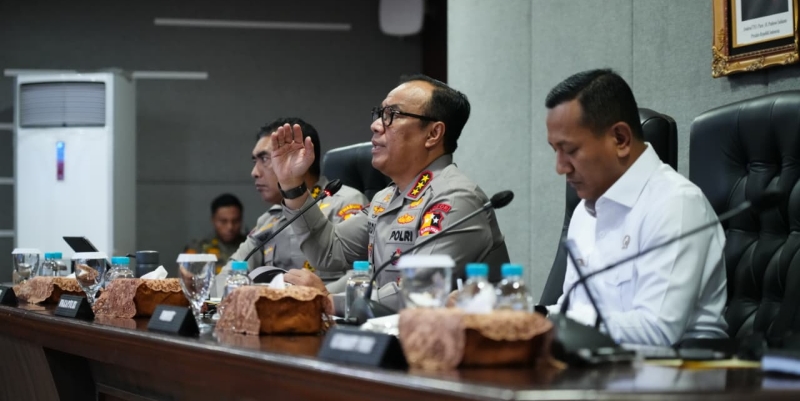Wakapolri-Wamenhut Konsolidasi Hadapi El Nino dan Karhutla