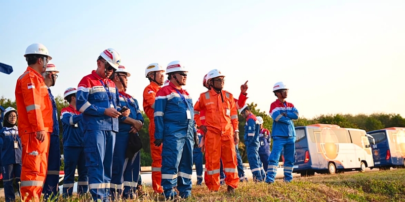 Kawal Asta Cita, Iwan Bule Pastikan Pasokan Energi Nasional di Tuban Aman