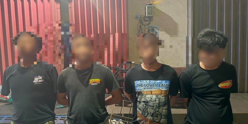 Patroli Brimob Gulung Empat Penganiaya di Mustika Jaya Bekasi