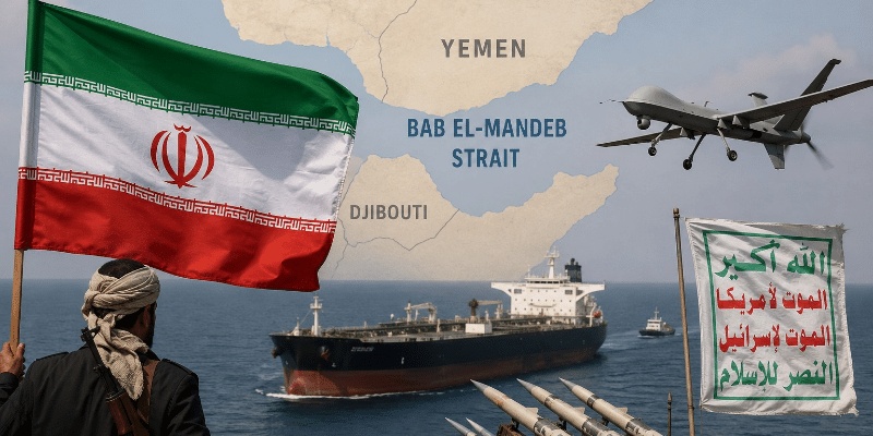 Iran Minta Houthi Bersiap Blokade Selat Bab el-Mandeb
