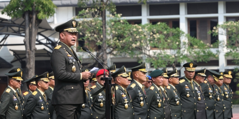 Pesan KSAD ke 514 Perwira Remaja Akmil: Pegang Teguh Arahan Presiden Prabowo