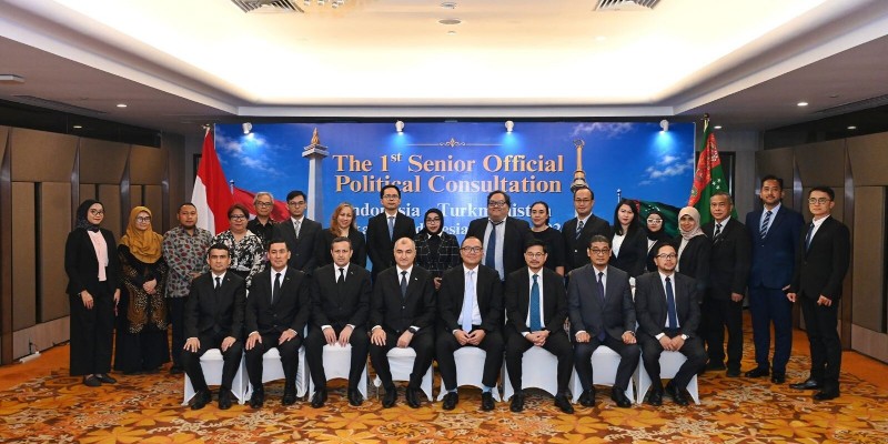 Konsultasi Politik Perdana RI-Turkmenistan Hasilkan Kerja Sama di Berbagai Sektor