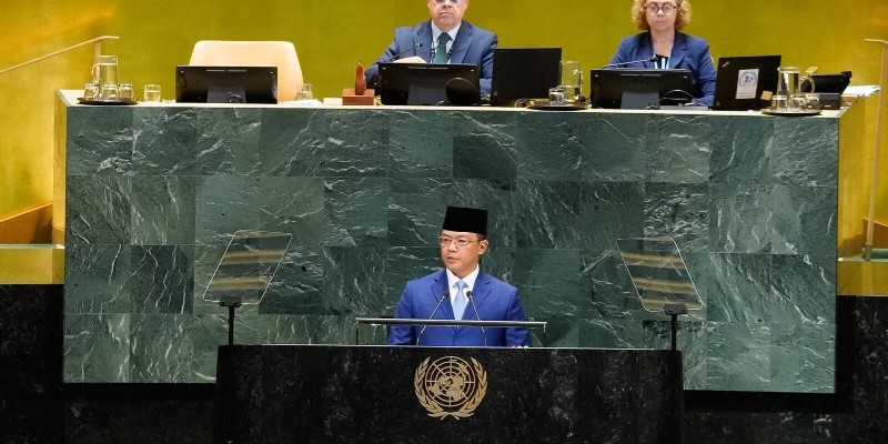 Di Sidang Umum PBB, Sugiono Kembali Tegaskan Dukungan RI untuk Palestina