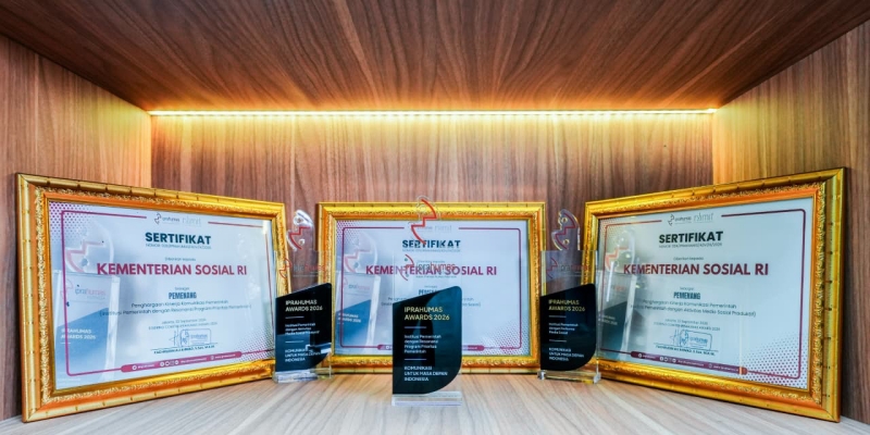 Kemensos Borong 3 Penghargaan Iprahumas Award 2026