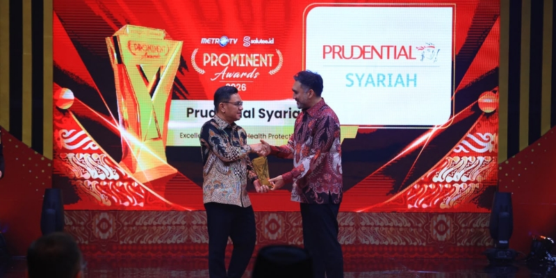 Prudential Syariah Borong Tiga Penghargaan di Prominent Awards 2026