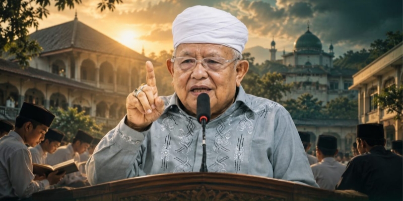 Singa Podium Pemadu Mazhab Gontor-Sidogiri