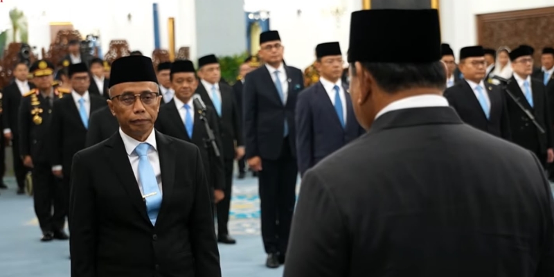 Presiden Prabowo Lantik 5 Wamen Baru, Drajad Wibowo Dampingi Menko Airlangga