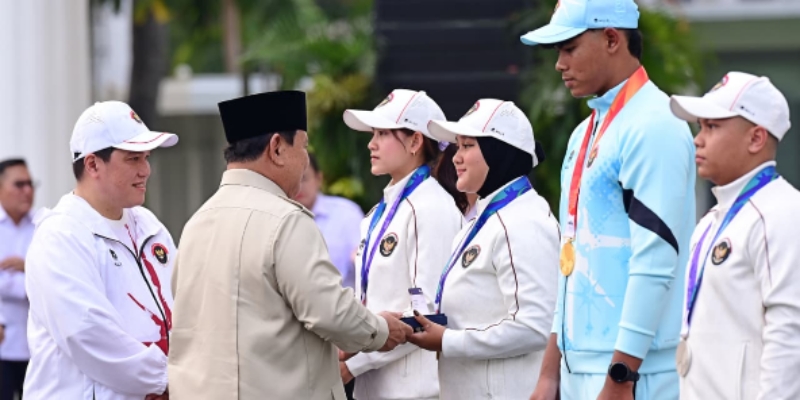 Prabowo Puji Prestasi Atlet dan Komitmen Pembinaan Sejak Dini