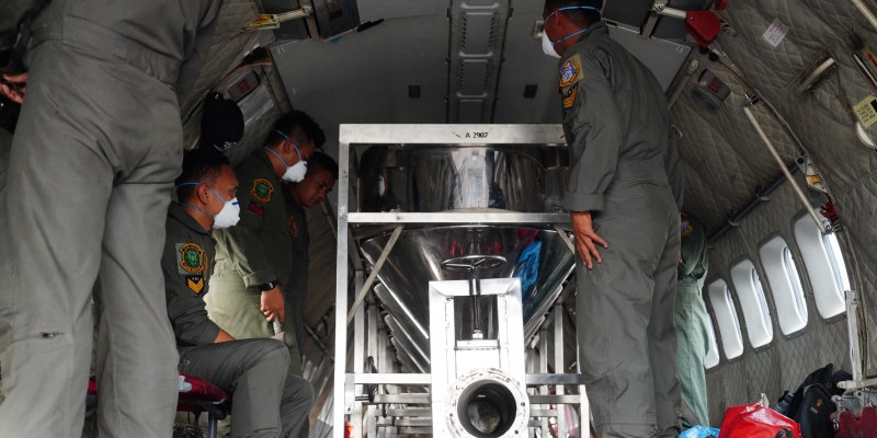 TNI Kerahkan CN-295 dan Cassa C-212 Bikin Hujan Buatan Kalsel