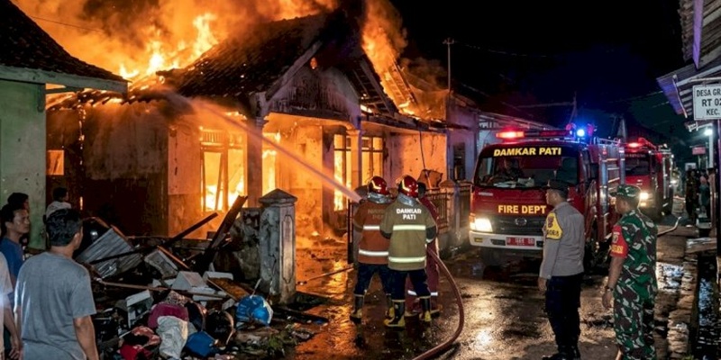 Balita Berusia 2 Tahun jadi Korban Kebakaran di Pati