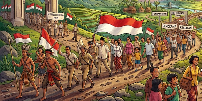 Kemerdekaan yang Belum Selesai: Dari Cita-Cita 1945 ke Amarah Gen Z
