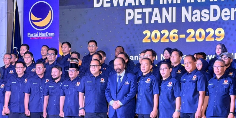 Arif Rahman Resmi Dilantik jadi Ketum Petani NasDem, Siapkan 3 Program Prioritas
