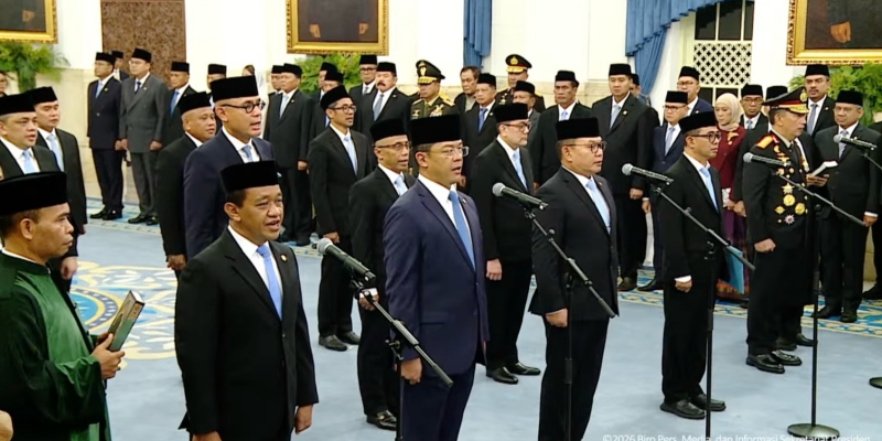Reshuffle Besar-Besaran, Ini 16 Pejabat yang Dilantik Prabowo