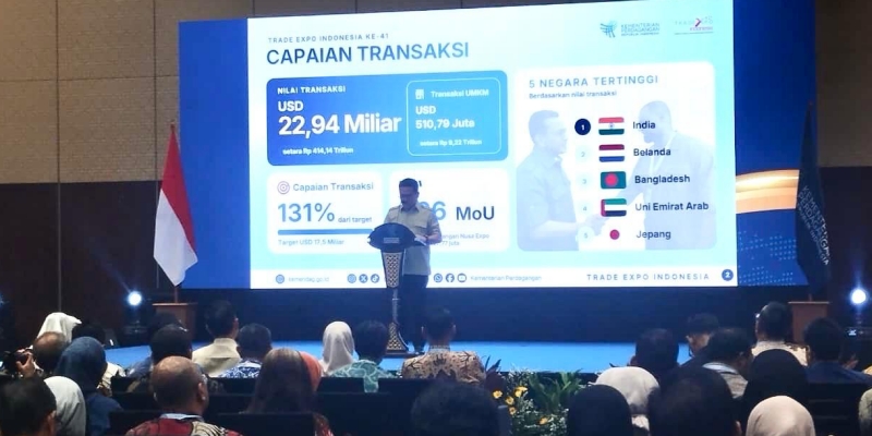 Lampaui Target, Transaksi TEI 2026 Tembus 22,94 Miliar Dolar AS