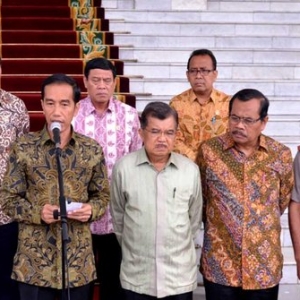 Jokowi Buka Rapim TNI-Polri di PTIK