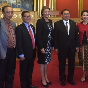 Dengar Penjelasan Fadli Zon, Wakil Ketua DPR Norwegia Kagum Dengan Indonesia