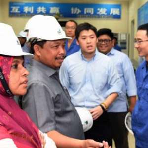 Gawat, Petunjuk Apapun Di PLTU Tanjung Kasem Berbahasa Tiongkok