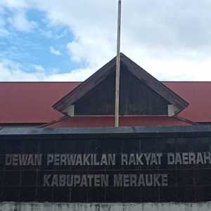Gedung DPRD Kabupaten Merauke terlihat lengang/RMOLPapua