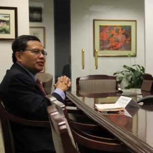 DR. Rizal Ramli dalam sebuah kesempatan berbicara di sebuah diskusi di Washington DC, Amerika Serikat./RMOL