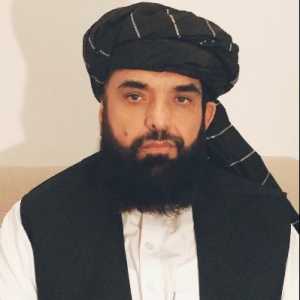 Jurubicara Emirat Islam Afghanistan, Suhail Shaheen/@suhailshaheen1
