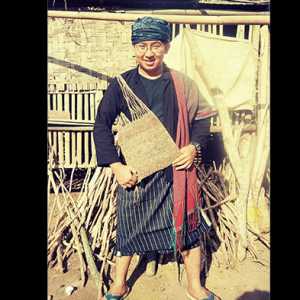 Fadli Zon mengenakan pakaian adat suku Baduy/Net