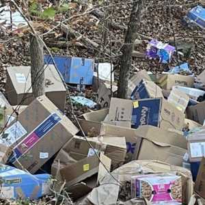 Ratusan paket FedEx berhamburan dan nampaknya sengaja dibuang di sebuah jurang di Alabama/Net