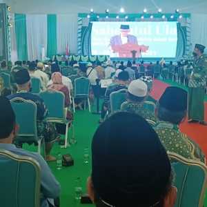 Nonton bareng pembukaan Muktamar NU di GSG UIN Raden Inten/RMOL