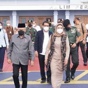 Wakil Presiden Republik Indonesia bersama rombongan bertolak dari Bandara Halim Perdanakusuma Jakarta menuju Kota Palu/Ist