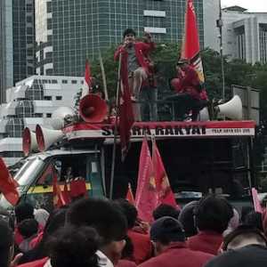 Ikatan Mahasiswa Muhammadiyah (IMM) menggelar aksi di Kawasan Patung Kuda, Jakarta Pusat/Ist