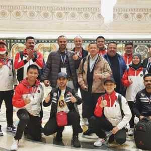 Atlet Indonesia mengikuti ajang ISSF World Cup Rifle di Masir/Ist
