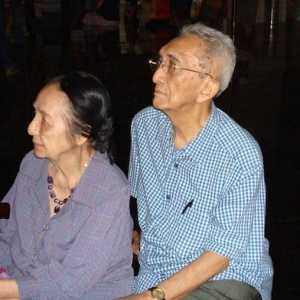 Rosihan Anwar dan istrinya/Net