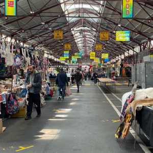 Penampakan Victoria Market di Melbourne, Australia pada 16 Mei 2022/Ist